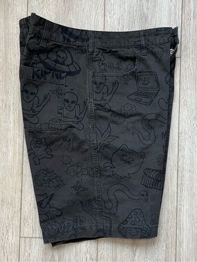 RIPNDIP "Nerm Doodle" Twill Chocolate Shorts